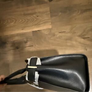 Black Leather Handbag